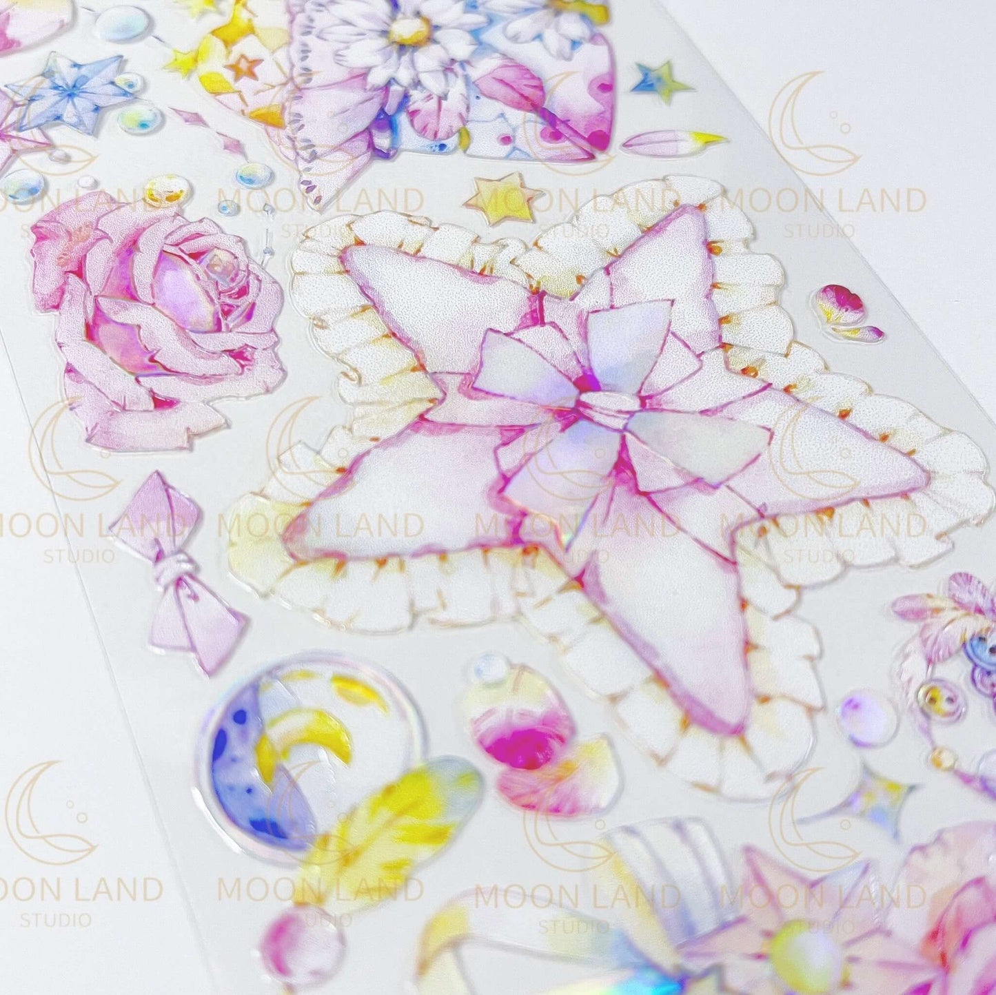 Rose and Feather Journal Tape