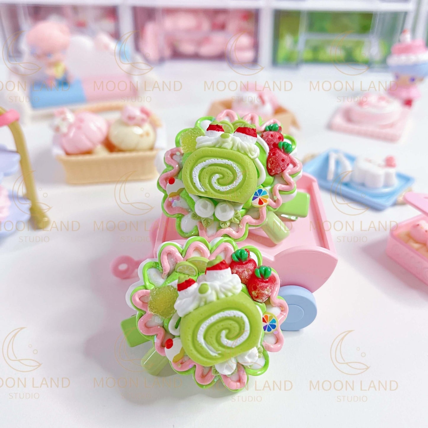 Swiss Roll Hairclips