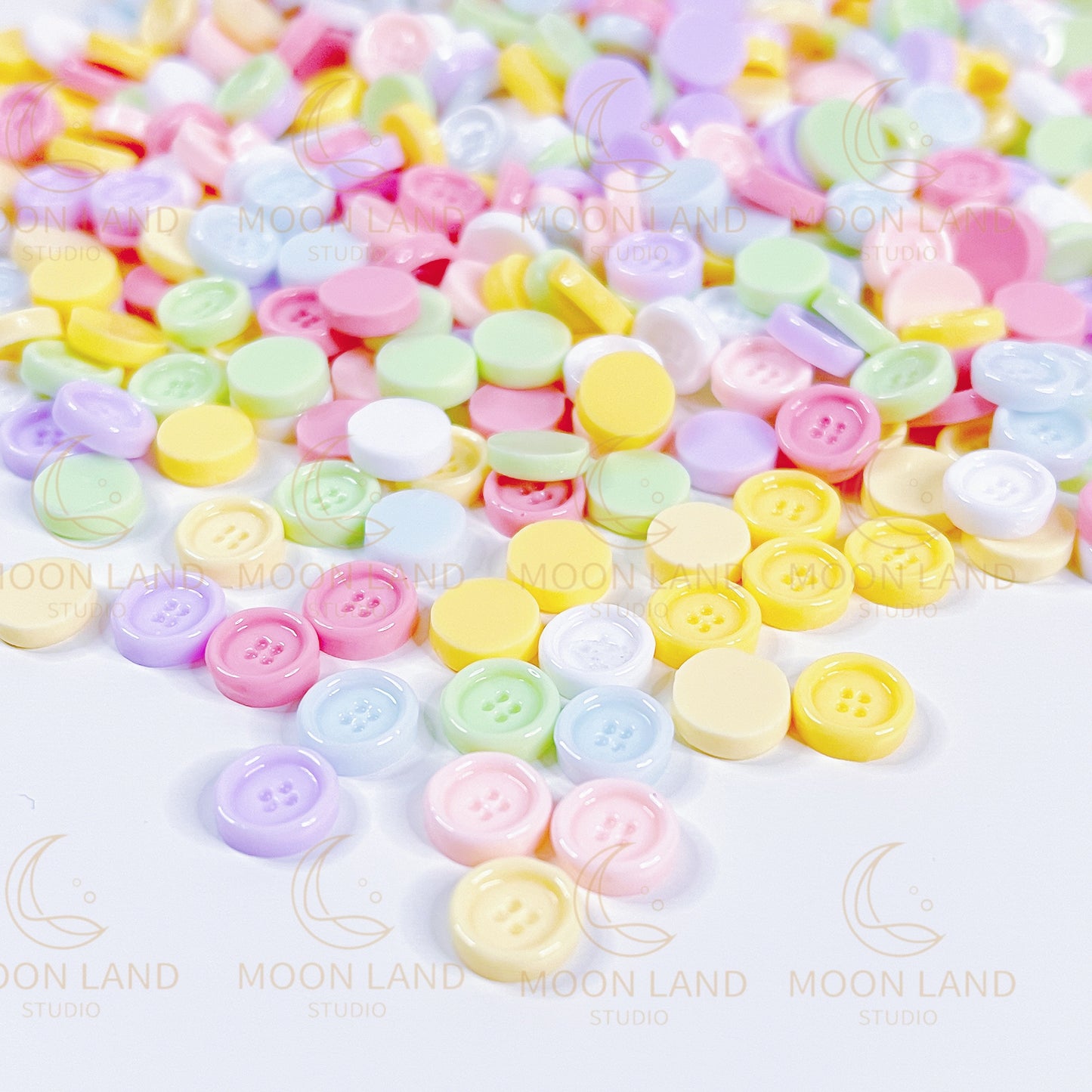 Buttons Super Mini Charms (50+)