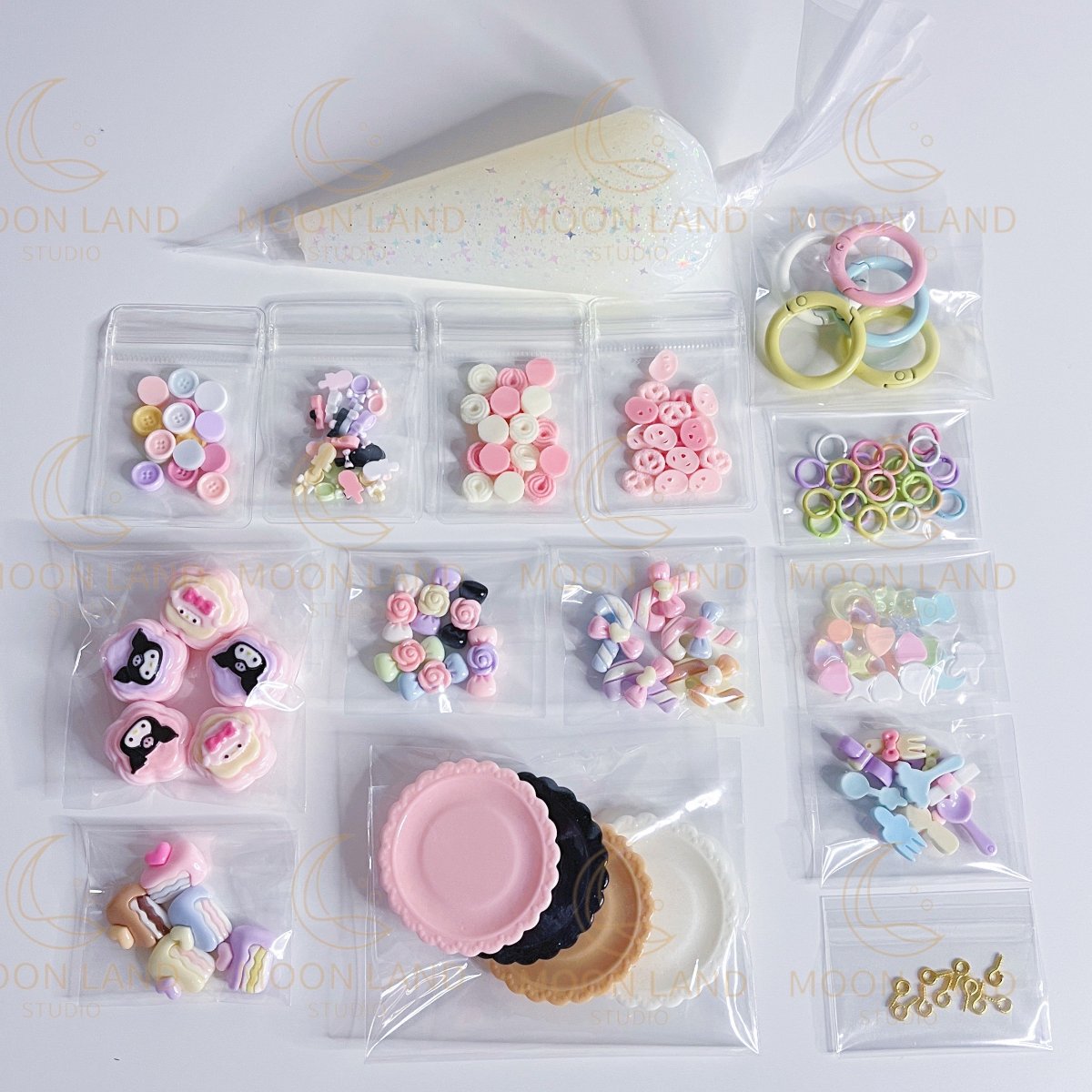 Tea Break with Kuromi Keychain DIY Kit