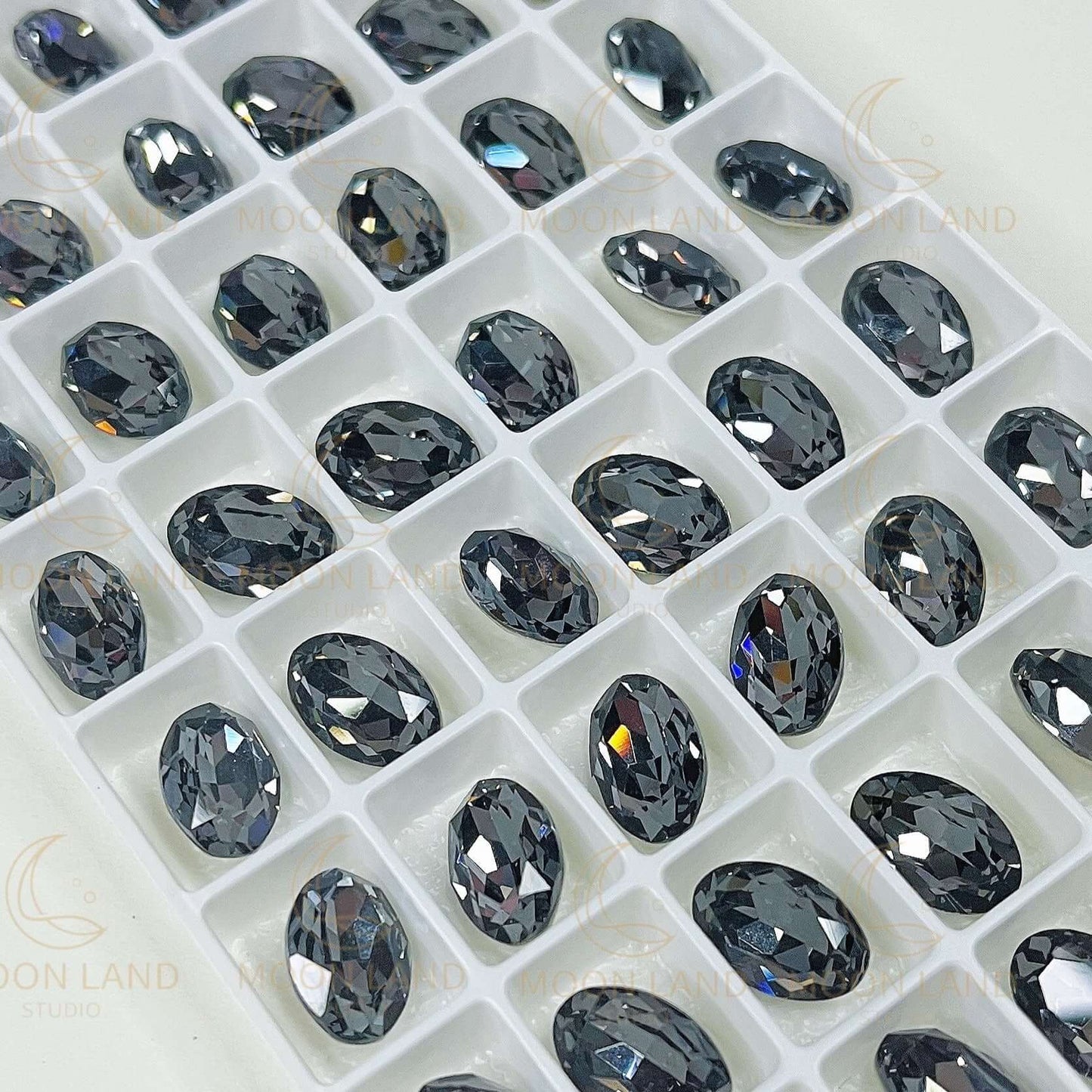 12x8mm Ov Rhinestone