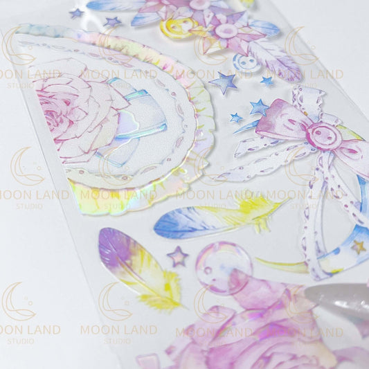 Rose and Feather Journal Tape